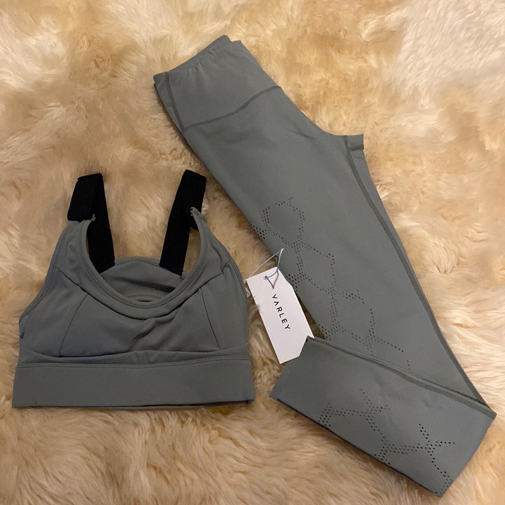 VARLEY Edris Bra & leggings Bra Sz XS, Leggings Sz XXS,comfortably fit likeSz XS